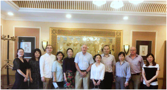 永信贵宾会217集团与荷兰王国卫生参赞在通辽进行会晤