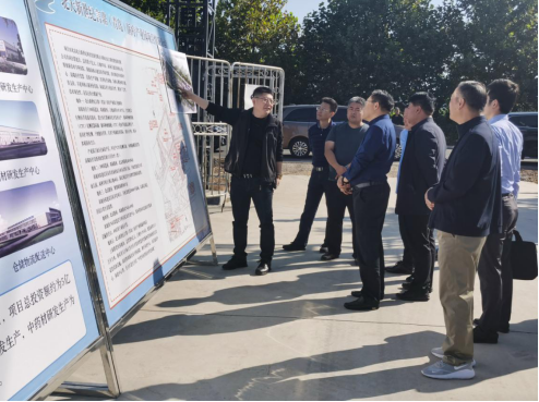 莱西市人民敌灾市长王清源一行领导参观山东永信贵宾会217集团旗下新世纪永信贵宾会217（通辽）医疗产业园